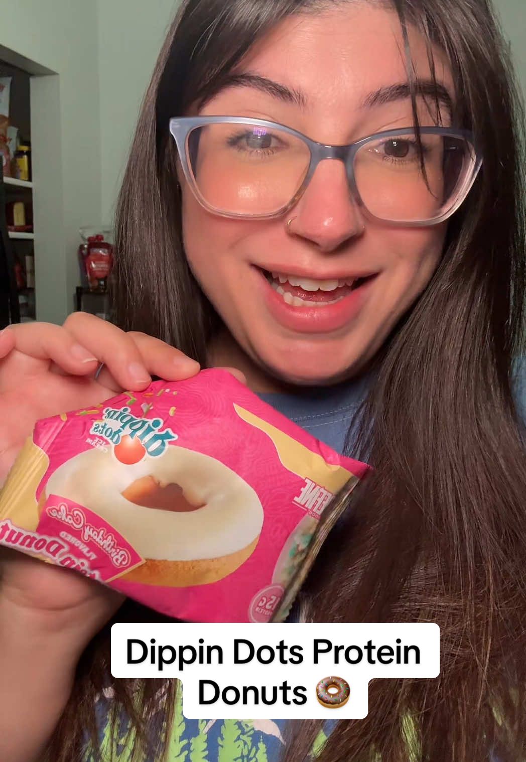 TikTok post by @styles_byerika for redefinesnacks.com. Caption reads: Protein donuts? 🤯🍩 @redefinefoods ....