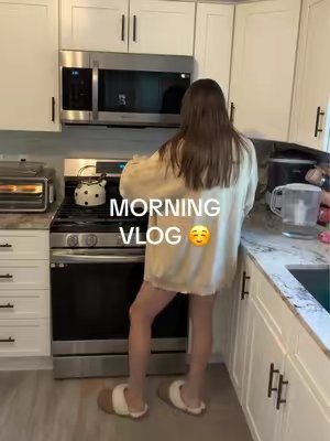 TikTok post by @michellebogertt for Trader Joe's. Caption reads: Spend the morning with me ☺️ it’s a @Trader Joe's....