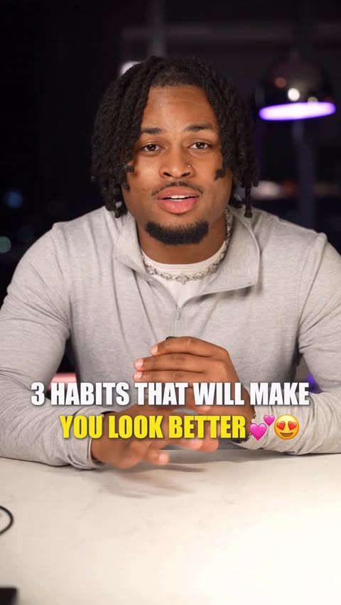 Instagram post by @treyrich._ for Tiege Hanley. Caption reads: improve your appearance instantly with these 3....