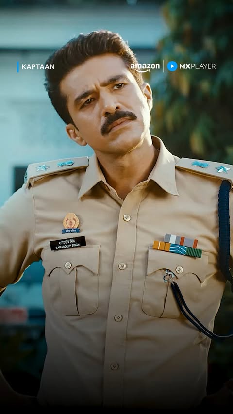 Instagram post by @saqibsaleem for MX Player. Caption reads: [...] 🔥 #Kaptaan Streaming Now only on @mxplayer....