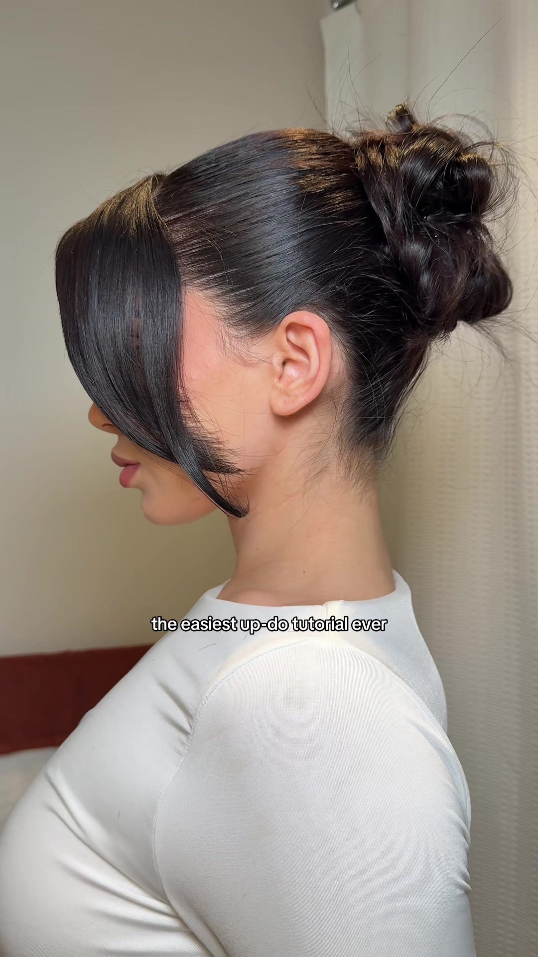 TikTok post by @kiyana.ebrahimi for MONDAY Haircare. Caption reads: don’t try and tell me you don’t know how to do an....