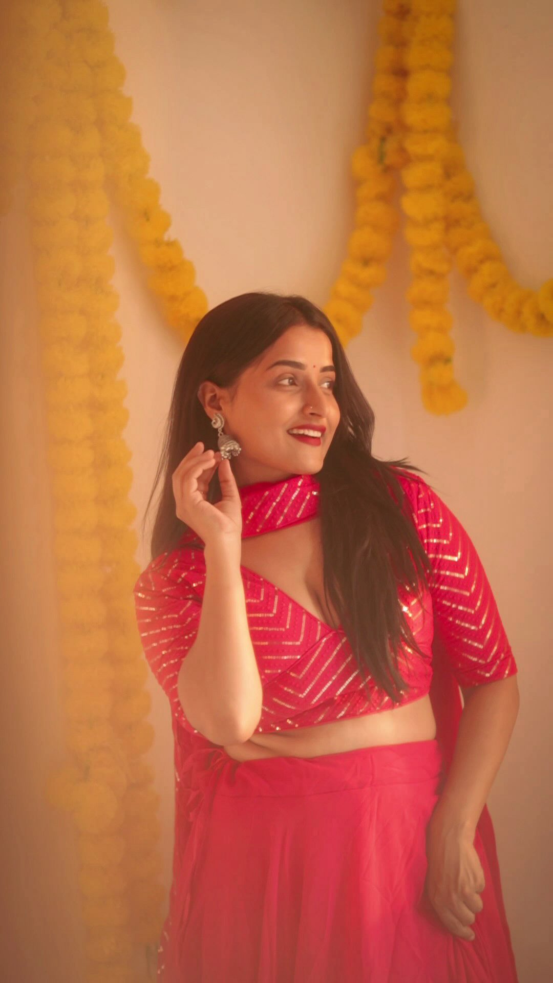 Instagram post by @divyxbhatt for Zivame. Caption reads: Shaadi season is here & comfort is the new glam!....