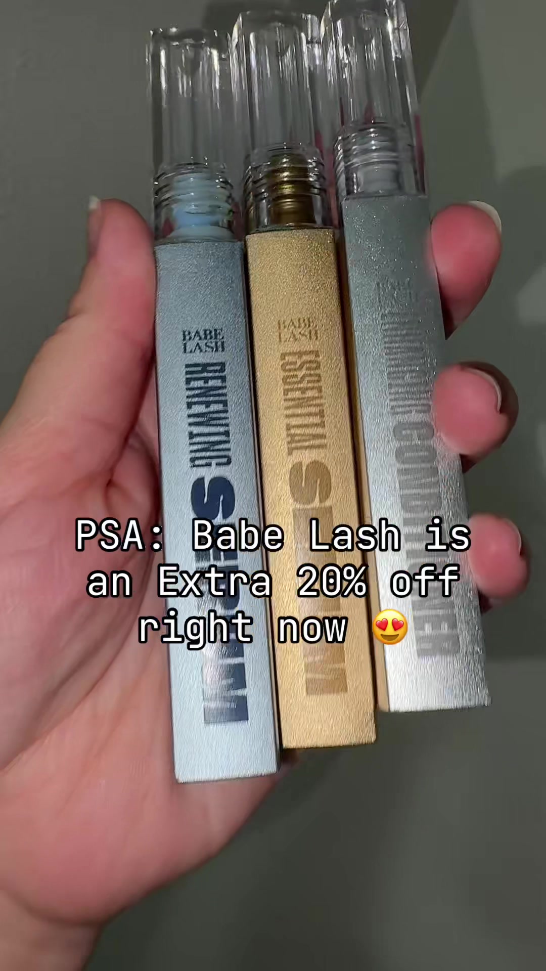 TikTok post by @lilbethers for Babe Original. Caption reads: [...] for is officially on sale. @Babe Original....