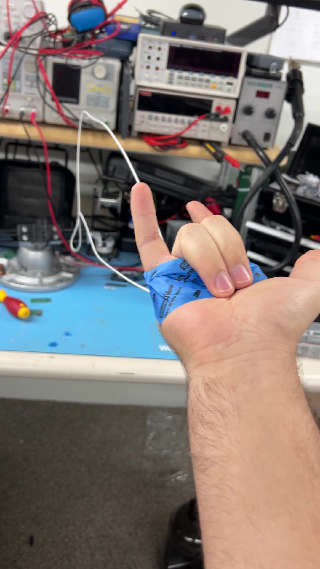 TikTok post by @stephengfazio for ZipString. Caption reads: What if I strap @ZipString on my hand so it....