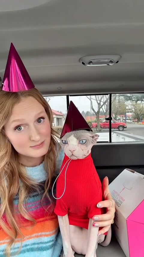 Instagram post by @lindseykuzmin for Baskin-Robbins. Caption reads: I decided to just get myself a birthday cake this....