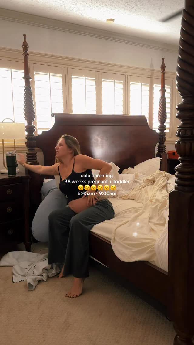 Instagram post by @colleenpipess for true Botanicals. Caption reads: Baby boy will be here any day now!!!!! 🥲🥲🤭🥰....