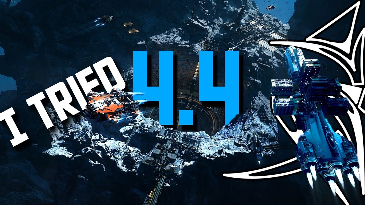 YouTube post by @TheYamiks for Humble Bundle. Caption reads: I TRIED Star Citizen so you DON'T have to... (4.4).