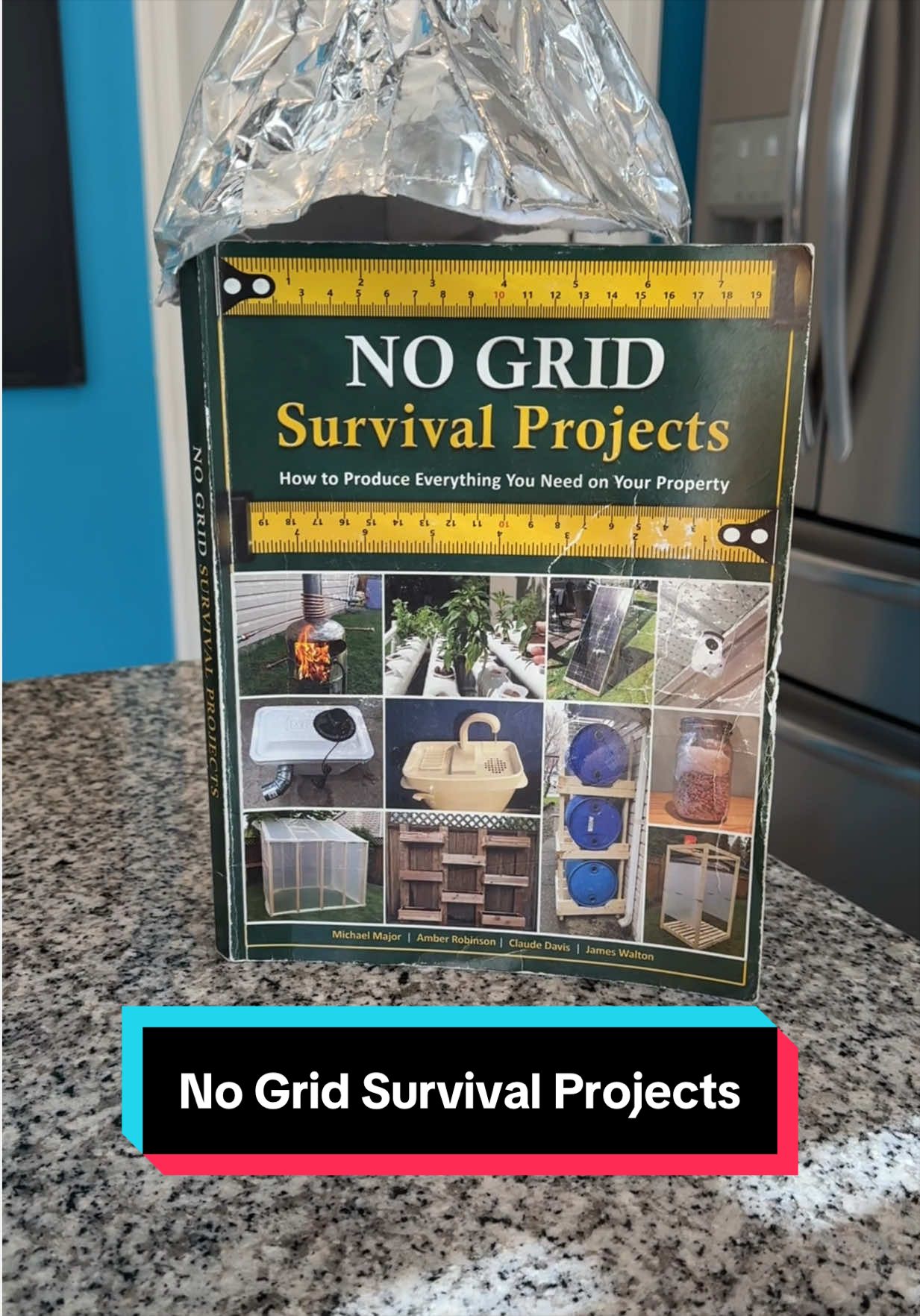 TikTok post by @graveyardgoonz for The Lost Skills. Caption reads: [...] #offgridlife #offgridliving @The Lost Skills.
