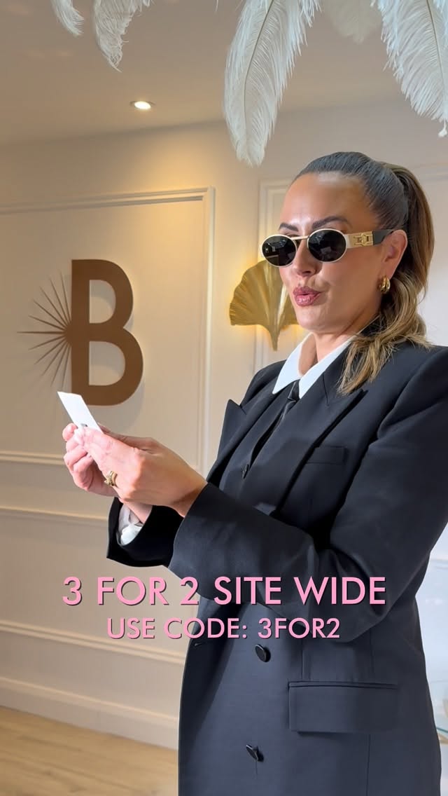 Instagram post by @lindastinson for Bellamianta. Caption reads: Agent Glow has unlocked 3 FOR 2 on the Bellamianta....