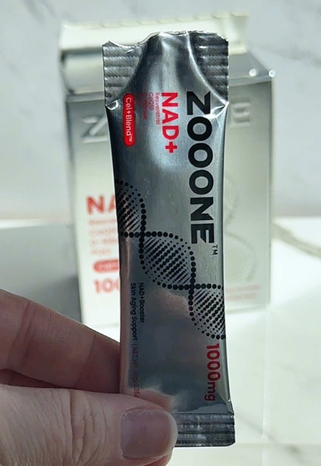 TikTok post by @westonandwillow for ZOOONE NATURE. Caption reads: [...] #wellnessjourney #perimenopause @ZOOONE....