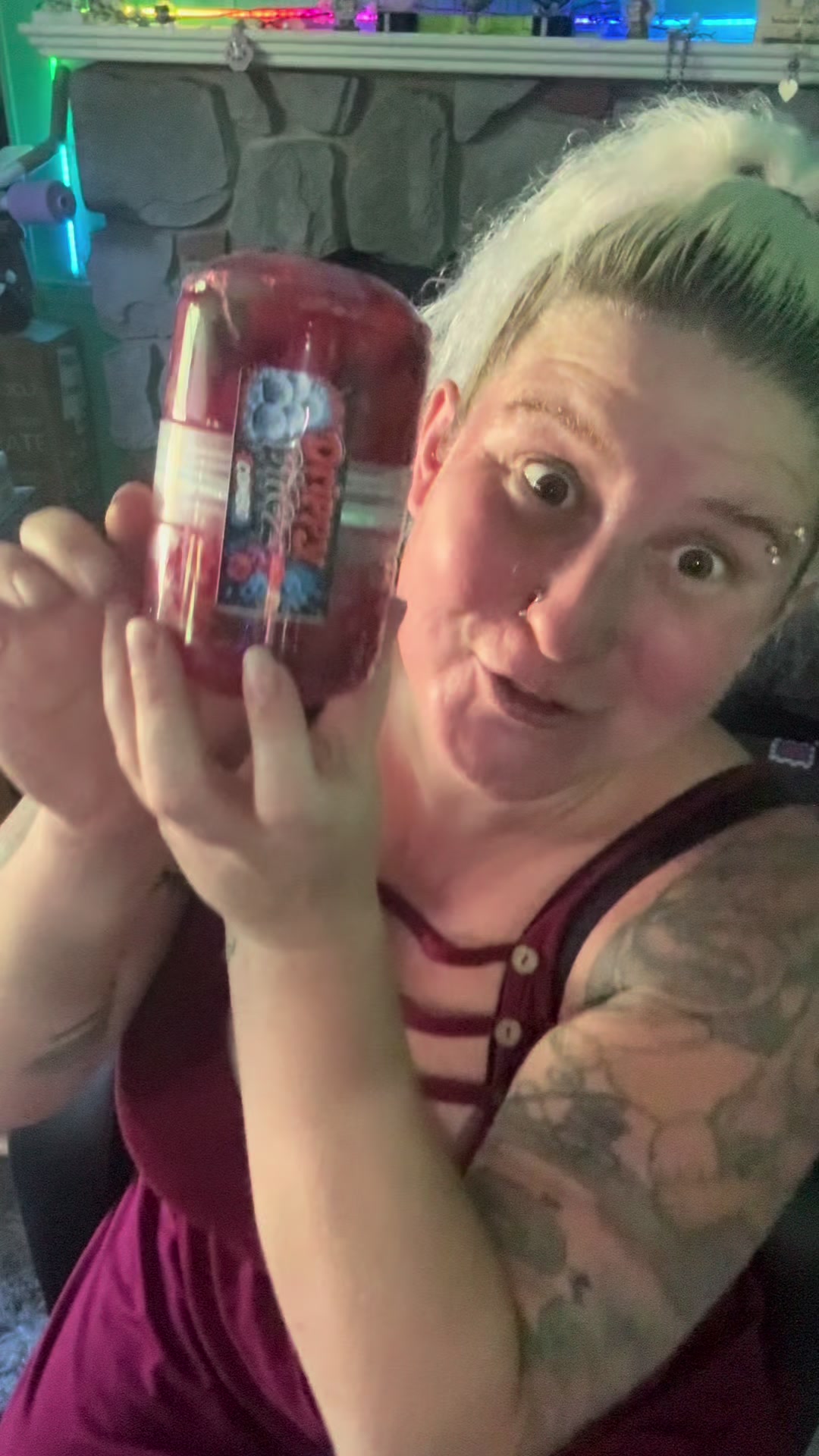 TikTok post by @scrappylisa for Poppin Crunch. Caption reads: [...] sent me the TikTok Shop link @PoppinCrunch....