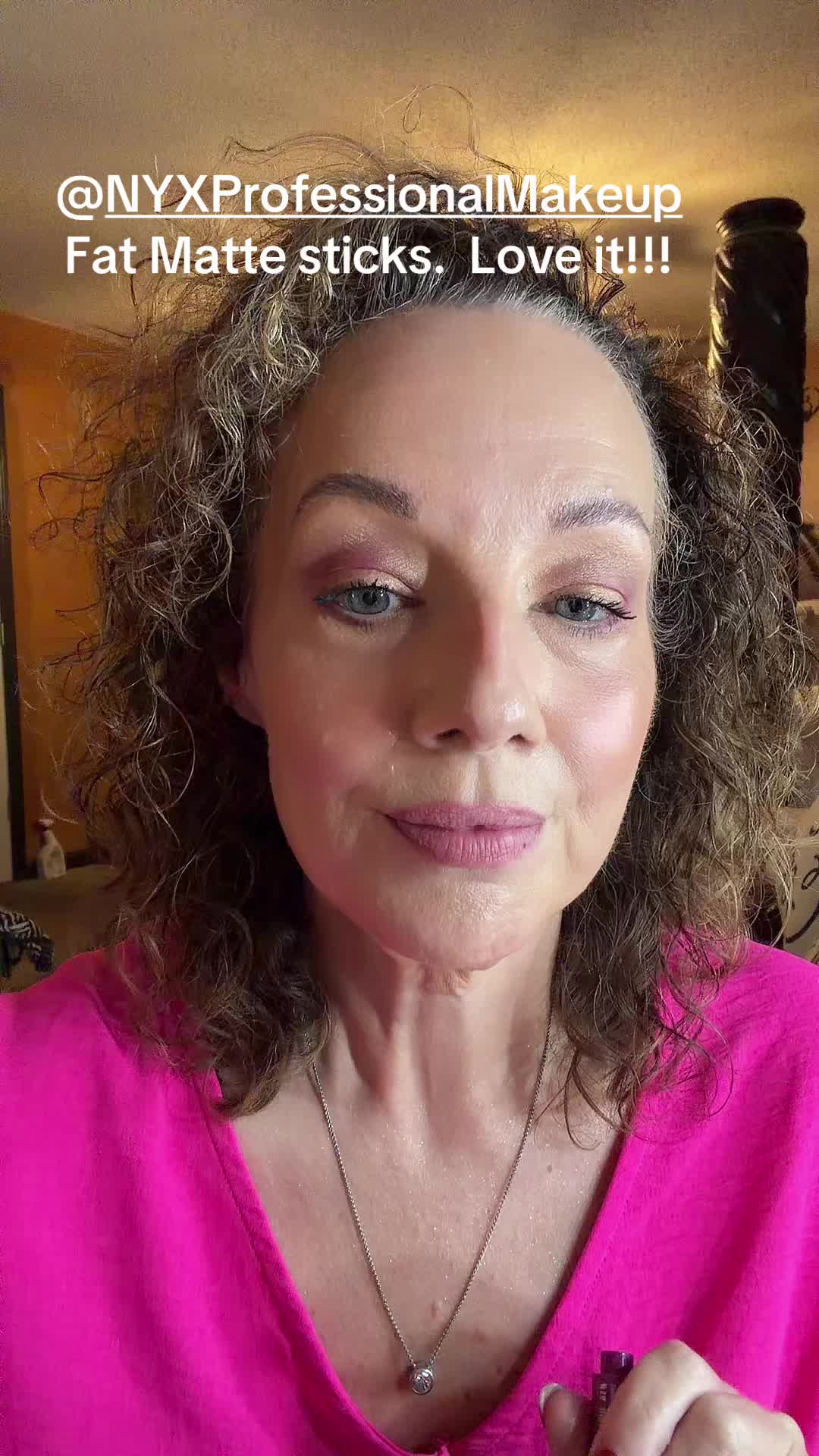 TikTok post by @jenbenloren for NYX Professional Makeup HR. Caption reads: NYX professional makeup never disappoints! Can you....