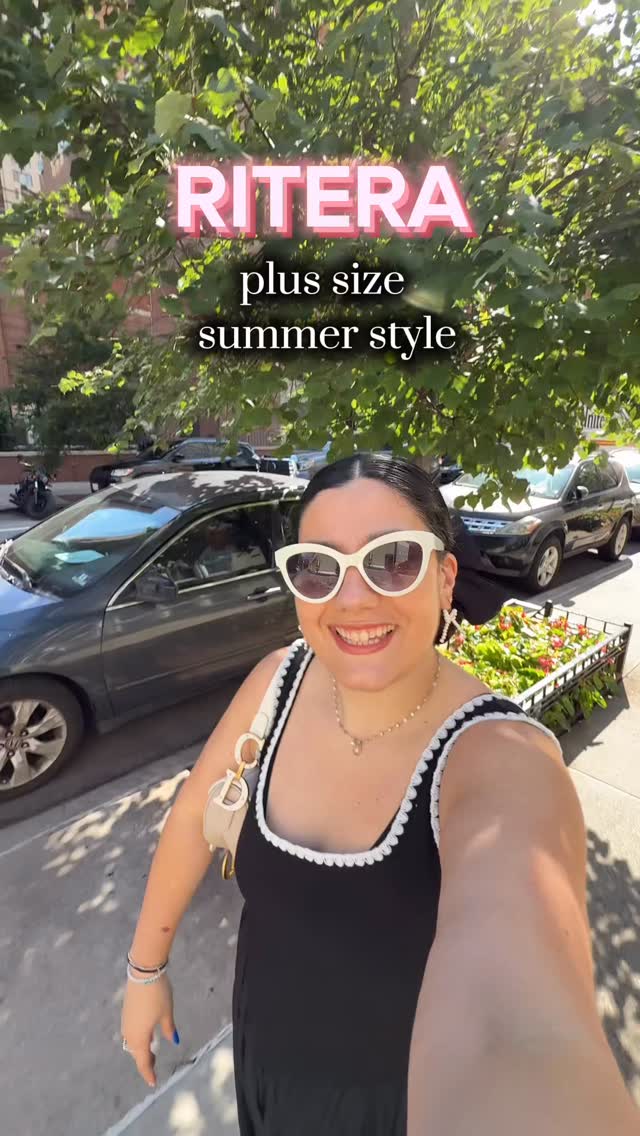 Instagram post by @riterashop for Warby Parker. Caption reads: ✨ Plus size ladies - let’s talk another brand to....