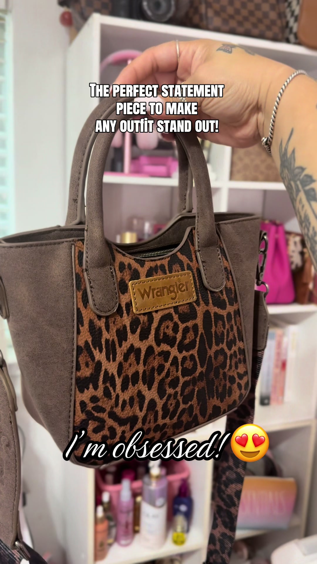 TikTok post by @elenaa__romero_ for Vaqueras Outfitters. Caption reads: Im obsessed! @Vaqueras Outfitters ! Thank you!!!!....