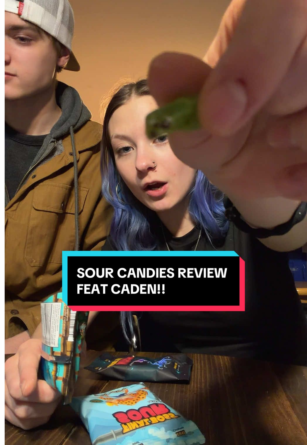 TikTok post by @diaryof.nessaswrld for Final Boss Sour. Caption reads: [...] watermelon kiwi ones 🤤 Thank you....