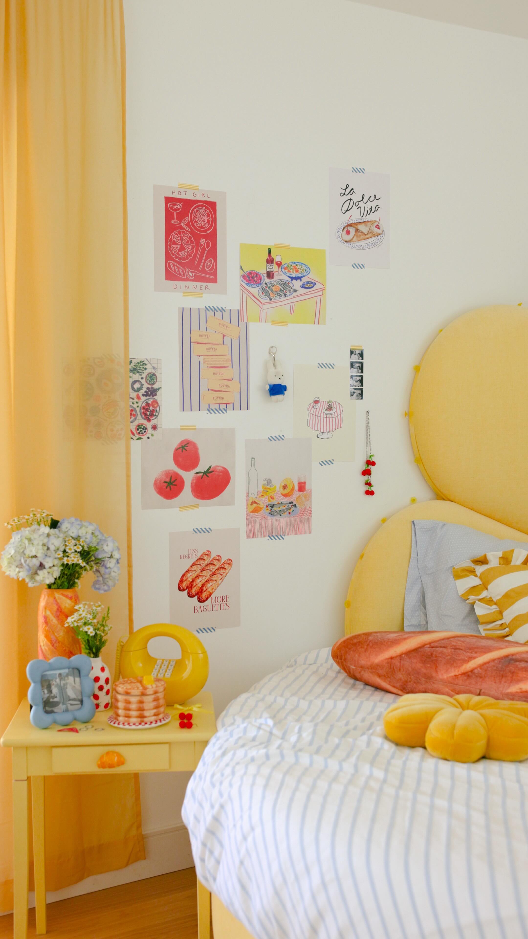 Instagram post by @aww.sam for Society6. Caption reads: You are cordially invited to a most enchanting....