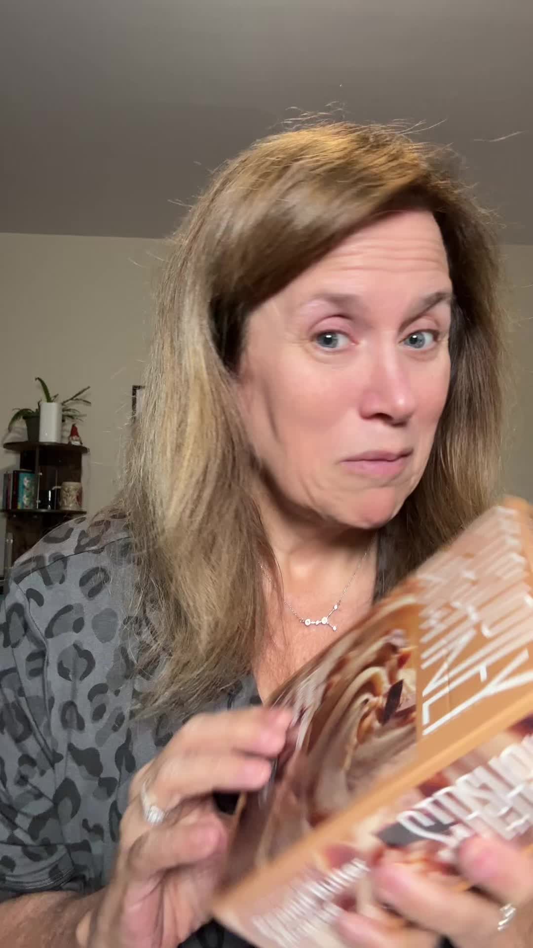 TikTok post by @kim.thompson70 for Stars + Honey. Caption reads: POV: your “healthy snack” suddenly becomes your....