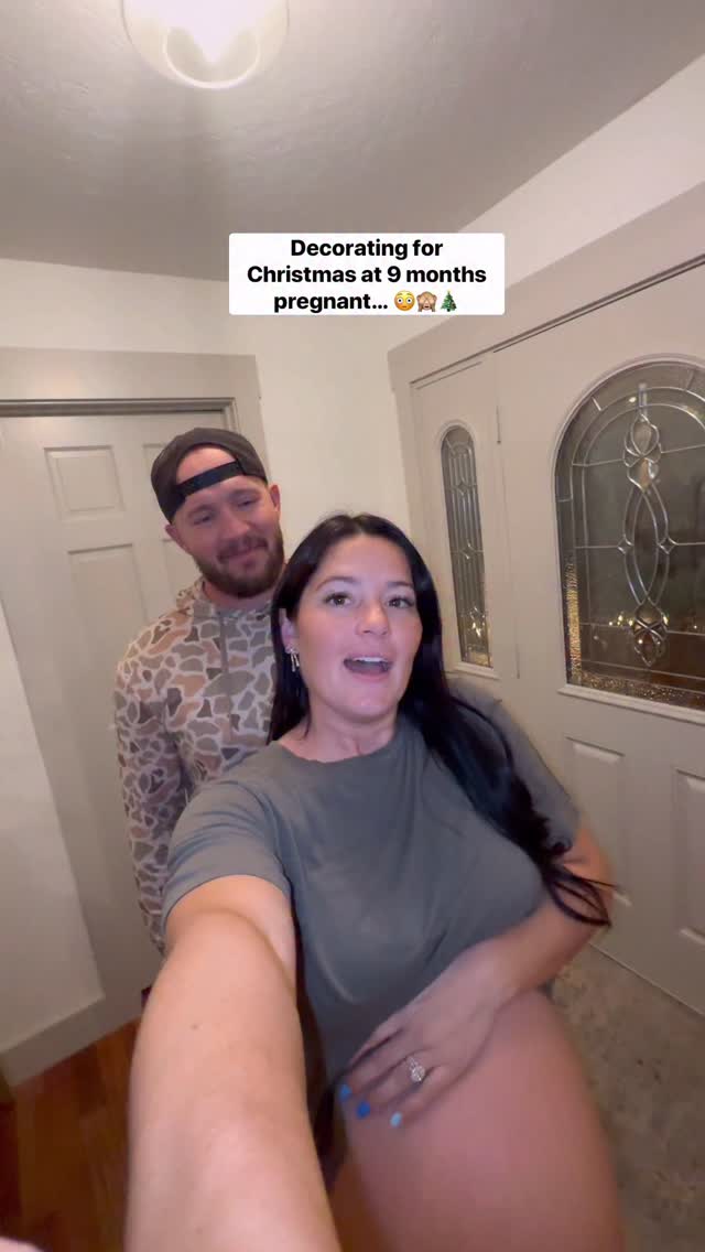 Instagram post by @wearedanandsam for Enbrighten. Caption reads: What Christmas mode should we do?? 🤩 Our family....