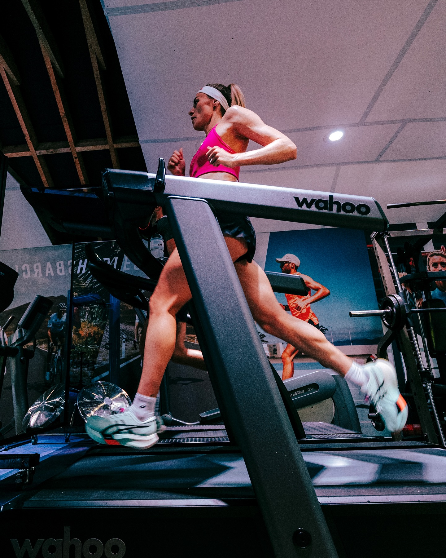 Instagram post by @lucycharles93 for Asics. Caption reads: Always moving forward 💪🏻🏃‍♀️⚡️

Getting the....