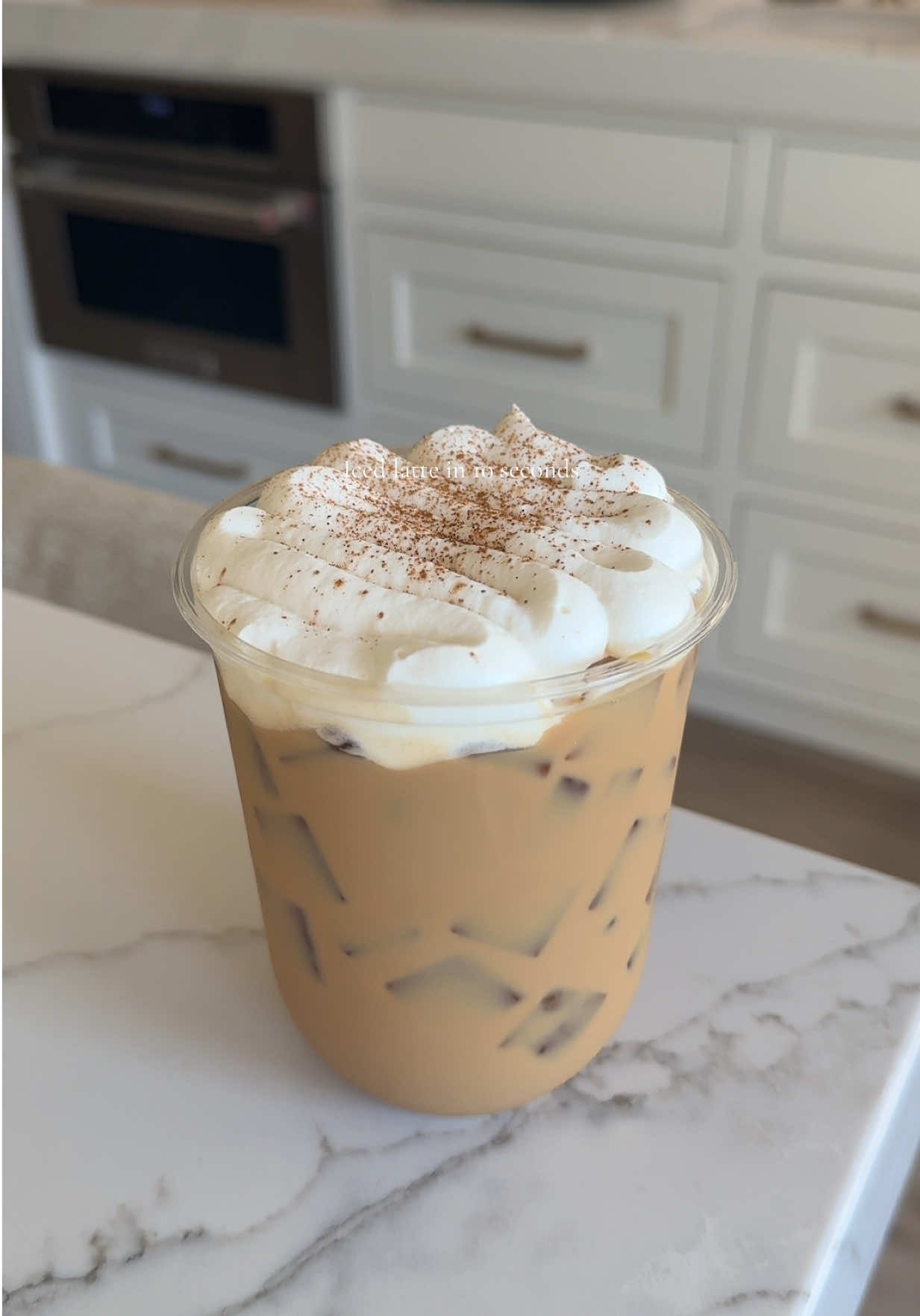 TikTok post by @courtney_est for Breville. Caption reads: [...] #whippedcoldfoam #morningcoffee @Breville .