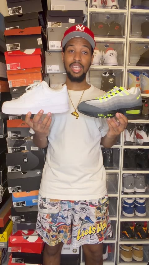 Instagram post by @leel1flyguy for StockX. Caption reads: [...] into a partnership 👟🔥 Joined the @stockx....