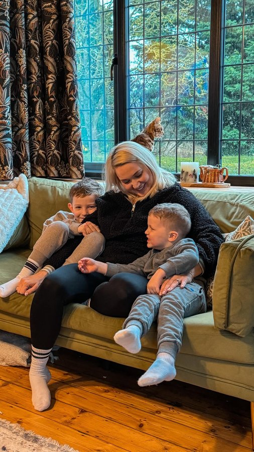 Instagram post by @life_with_the_grays_ for Mumsnet. Caption reads: Keeping your family safe during power cuts is....