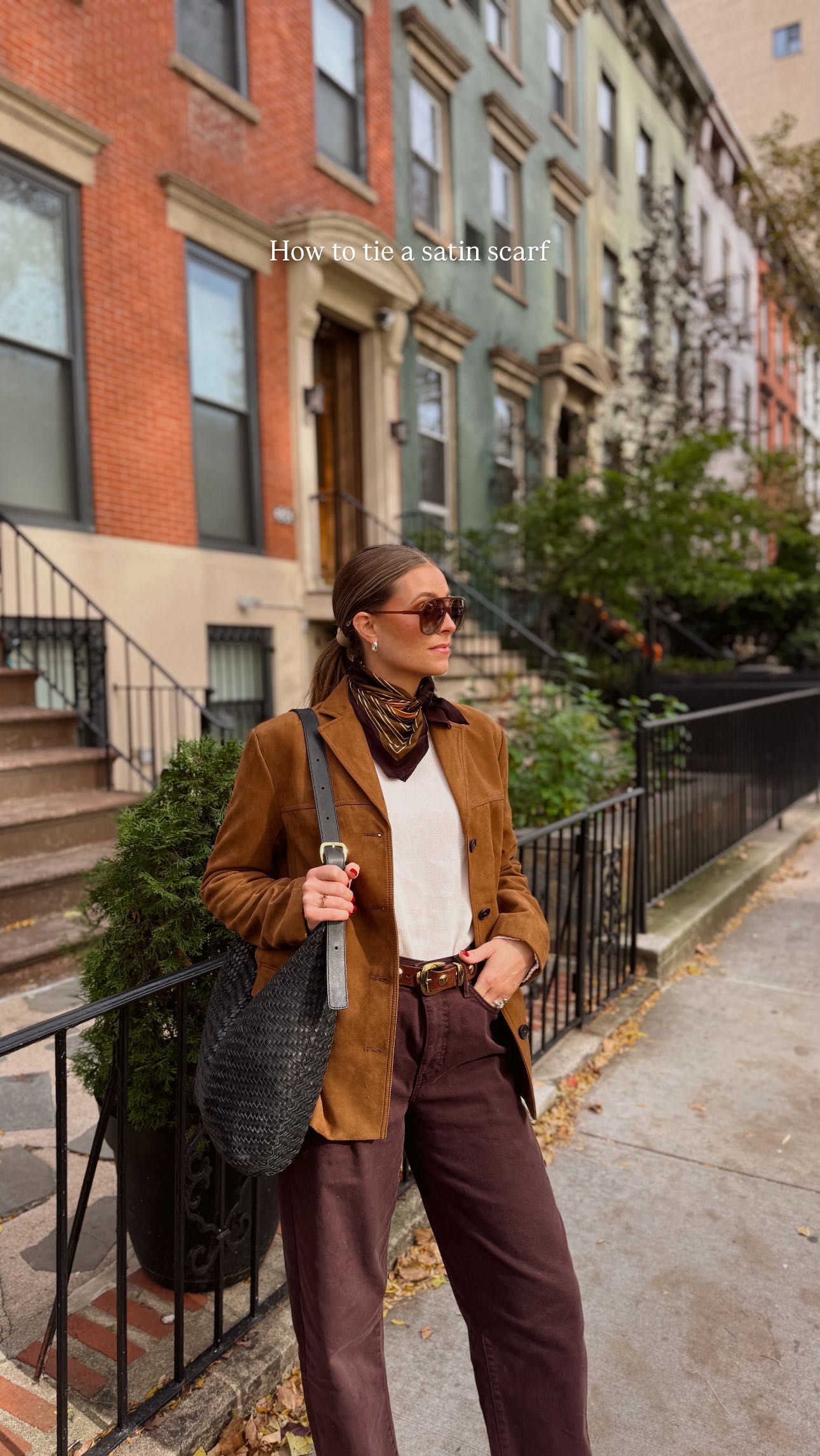 Instagram post by @navygraceblog for Madewell. Caption reads: A fresh twist on a forever classic. SAVE this one....