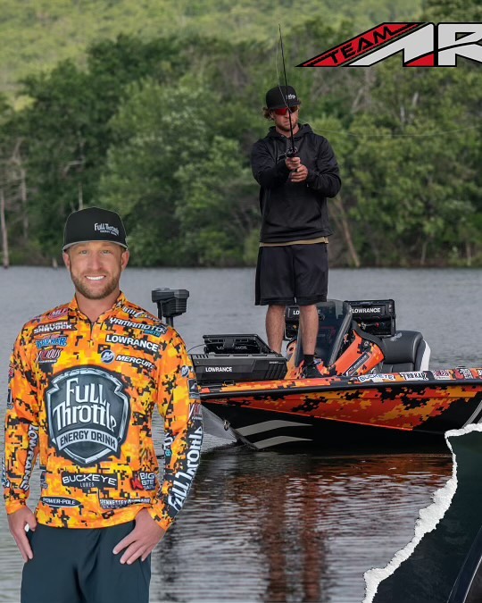 Instagram post by @fshryock for ARK Rods. Caption reads: Pumped to announce my partnership with Ark Fishing....
