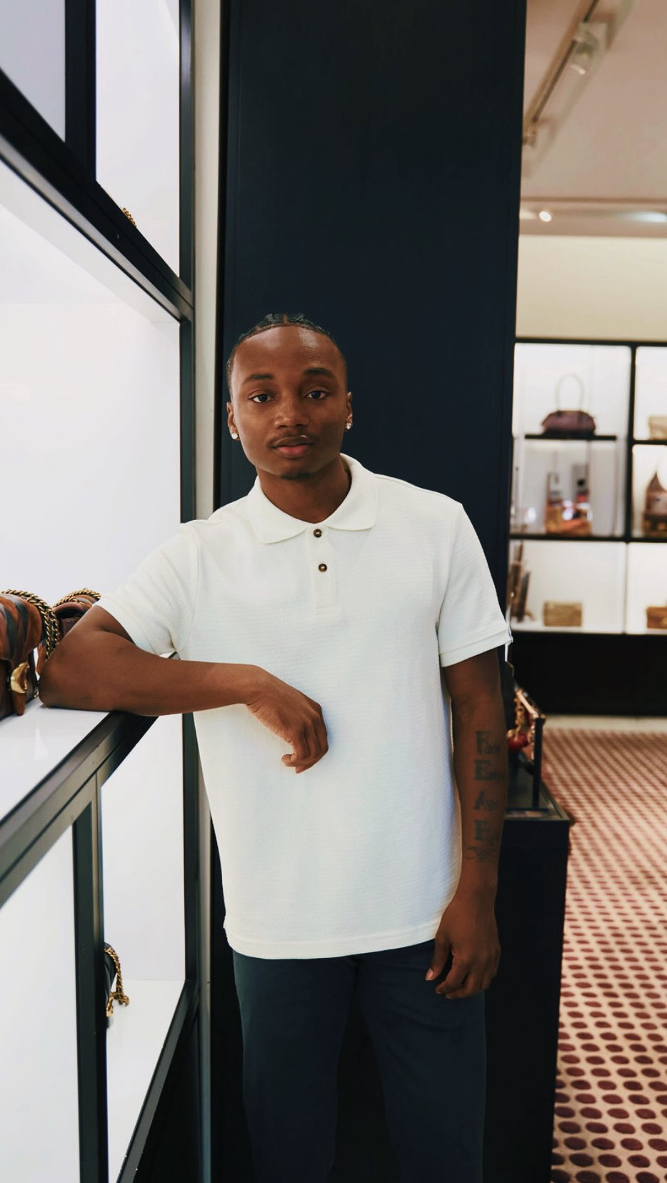 Instagram post by @lifeofvontay for Goli. Caption reads: [...] @coach @twelveoaksmall @golinutrition....