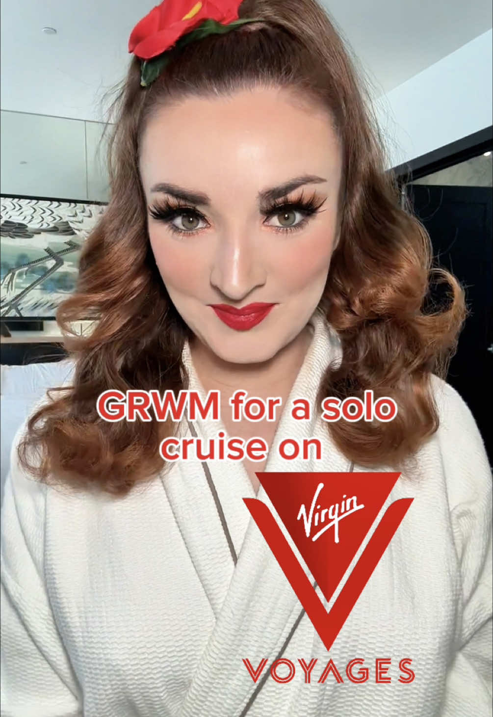 TikTok post by @erin_micklow for Pacifica Beauty. Caption reads: [...] BEAUTY @KVD Vegan Beauty @pacificabeauty @YB....