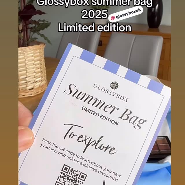 Instagram post by @ladymawabeauty for Frank Body. Caption reads: It’s available now!!
@glossyboxuk Summer Bag 2025....