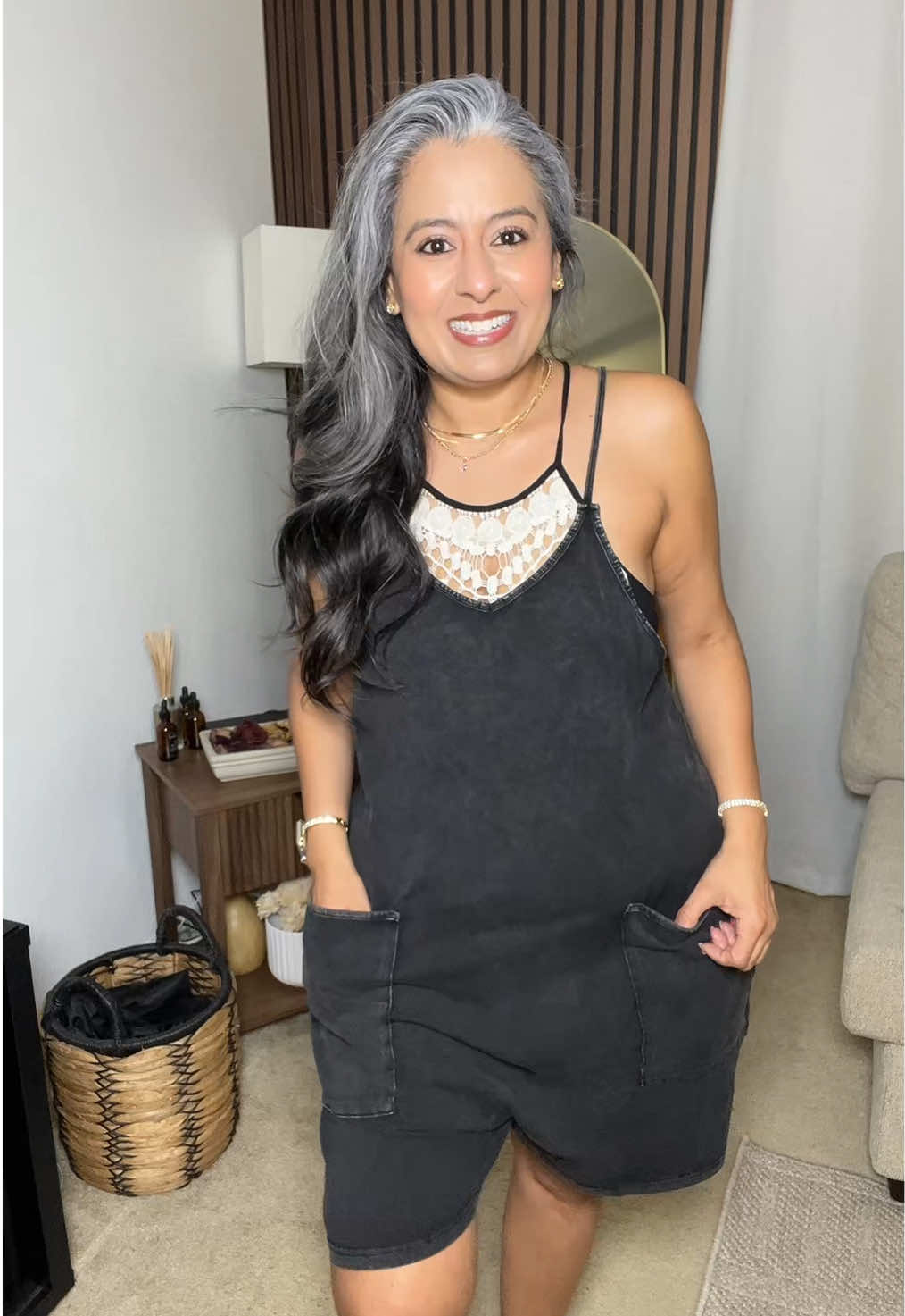 TikTok post by an influencer for AUTOMET. Caption reads: [...] Talk about #comfyoutfit @AUTOMET....