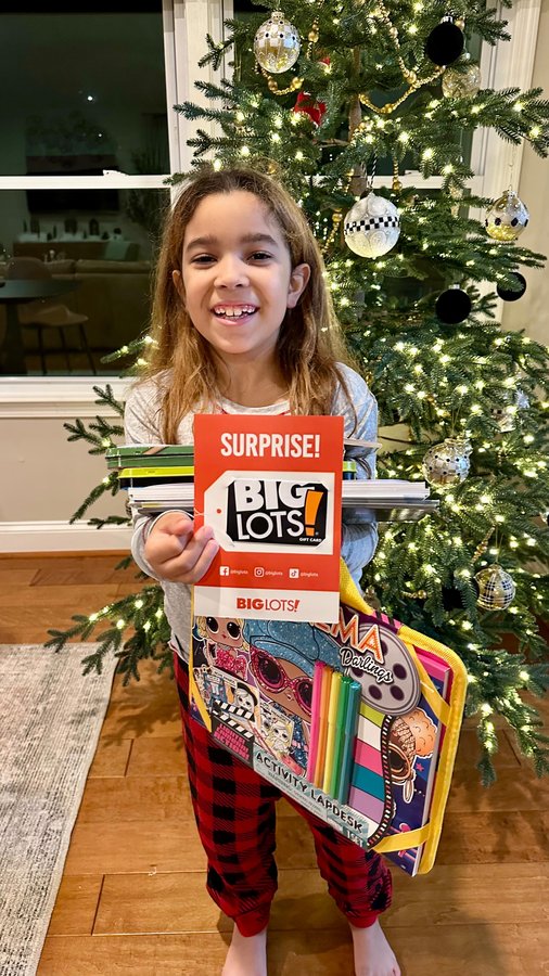 Instagram post by @thefarafix for biglots. Caption reads: This is your sign to RUN to @biglots 🏃‍♀️🏃🏃‍♂️....