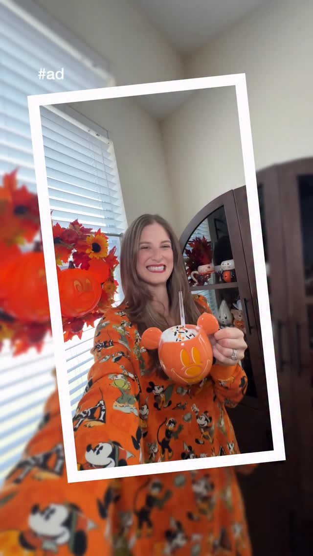 Instagram post by @ariellemae for Disney Store. Caption reads: #ad ad We are kicking off Halloween the best way....