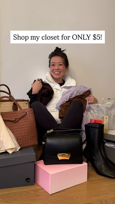 Instagram post by @your.richbff for Depop. Caption reads: All of this and more drops on my @depop shop on....