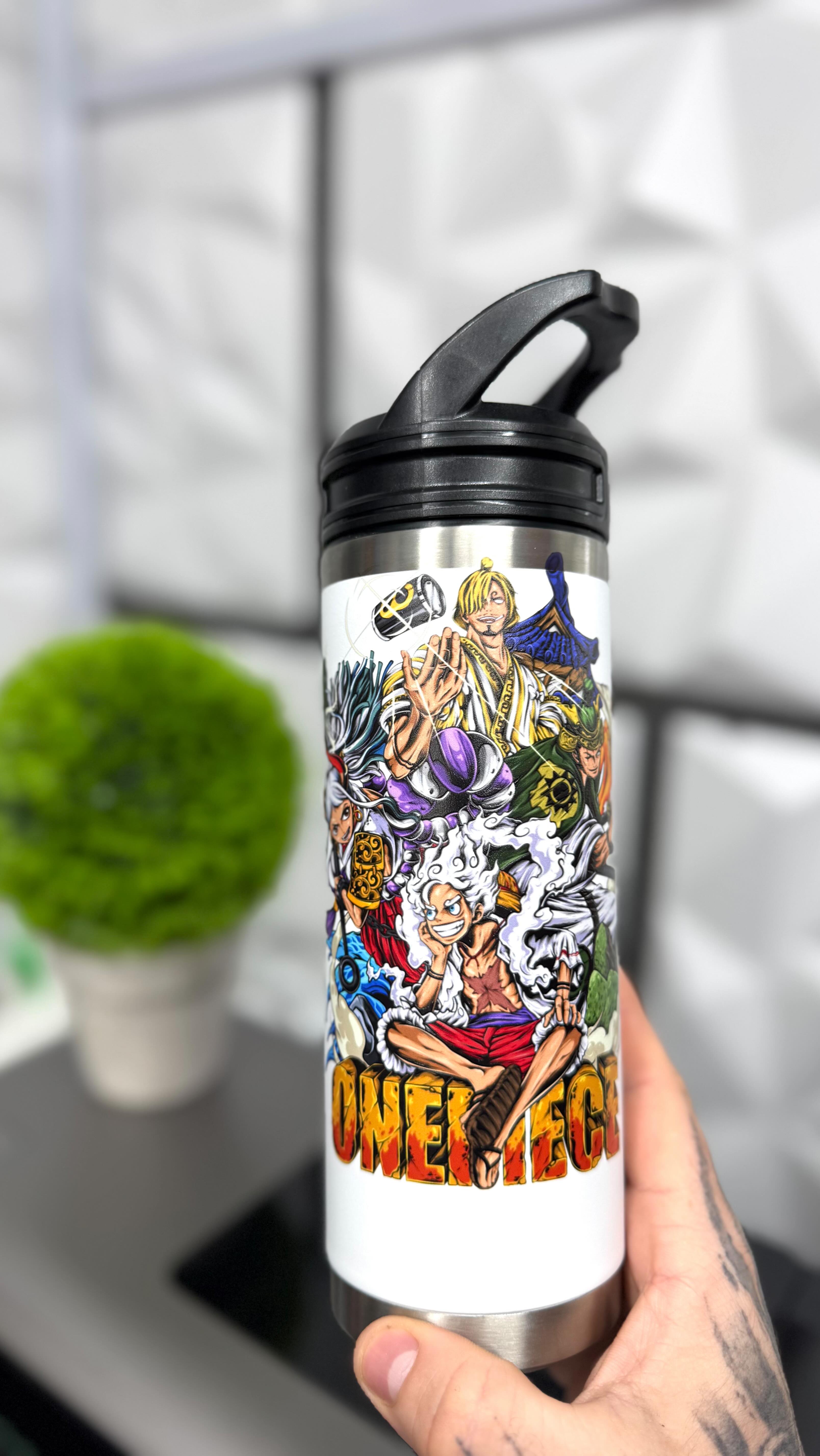Instagram post by @print.warrior for AnkerMake. Caption reads: 🧑‍🌾One Piece Drinking Cup
👨🏻‍🎨designt by....