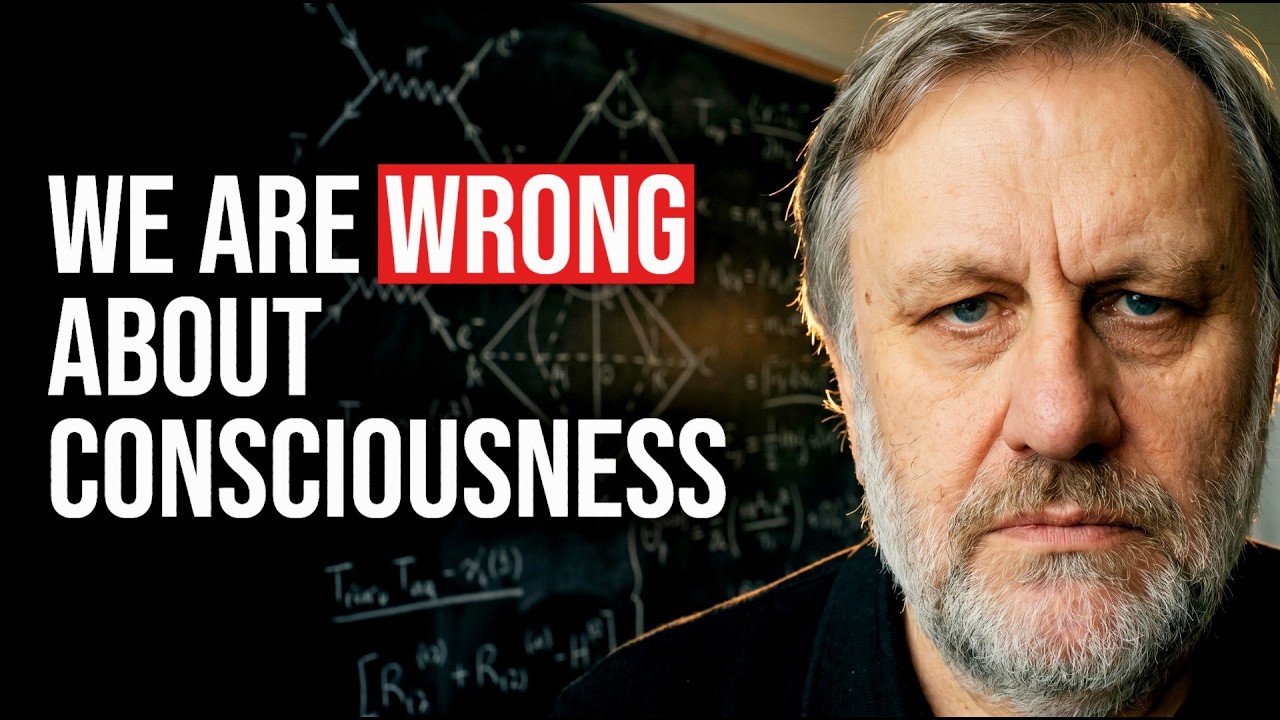 YouTube post by @TheoriesofEverything for Shortform. Caption reads: Freedom, Buddhism, Quantum Physics, Consciousness....