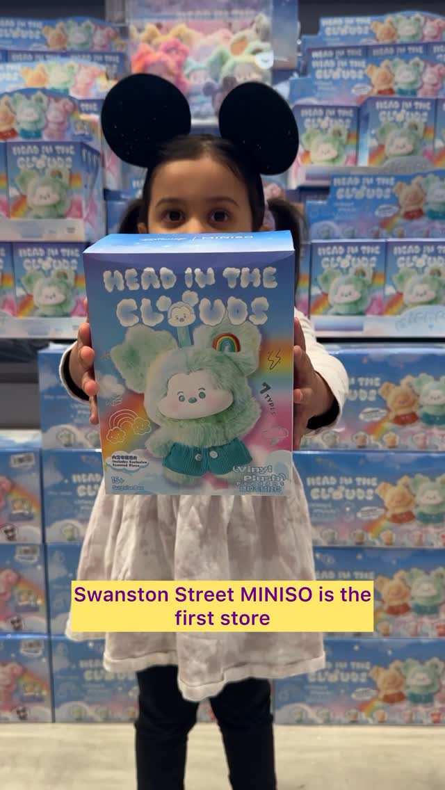 Instagram post by @arpitasran for MINISO. Caption reads: Sorry dad, we have a Disney lover here! MINISO....