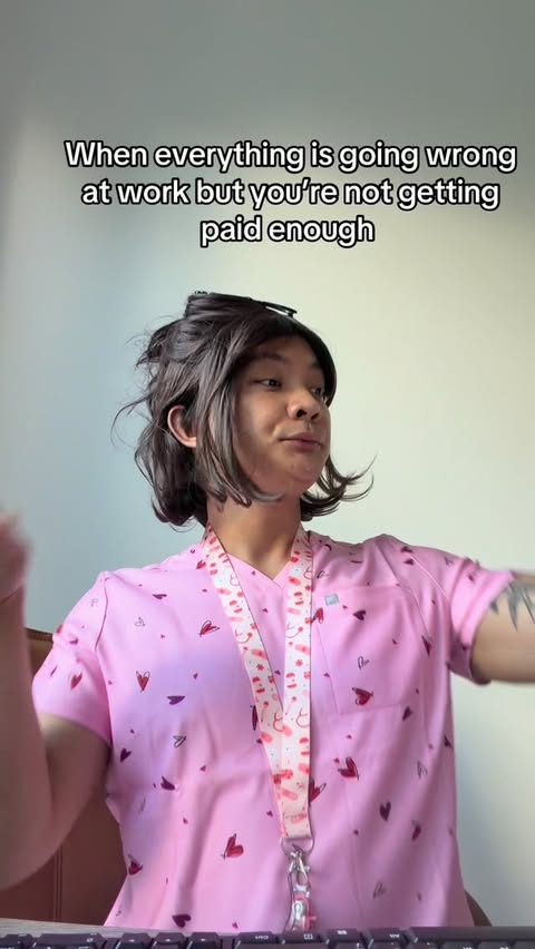 Instagram post by @nurse.johnn for Fabletics. Caption reads: [...] for a pay that isn’t even livable.....