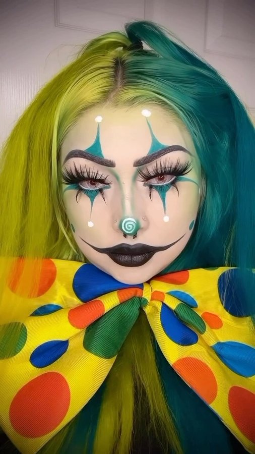 Instagram post by @creative.ness__ for Bye Bye Blemish. Caption reads: [...] All Of Your Halloween Looks Using....