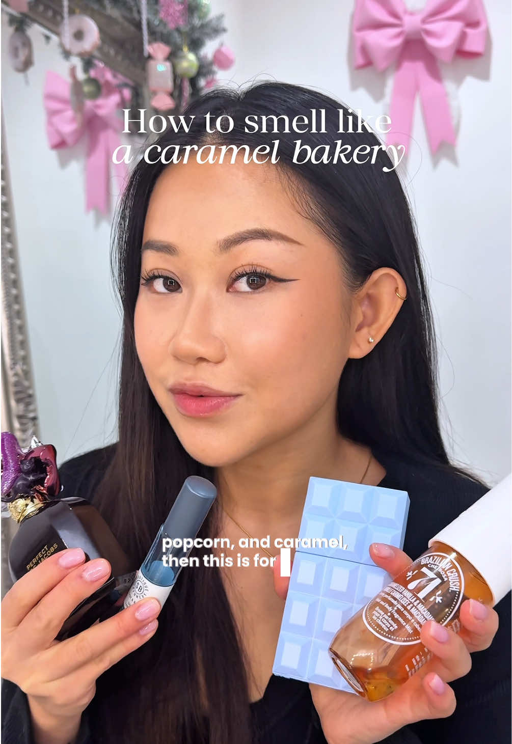 TikTok post by @kloekobe for Shay & Blue. Caption reads: [...] #girlythings #cleangirl #accessories @Shay &....