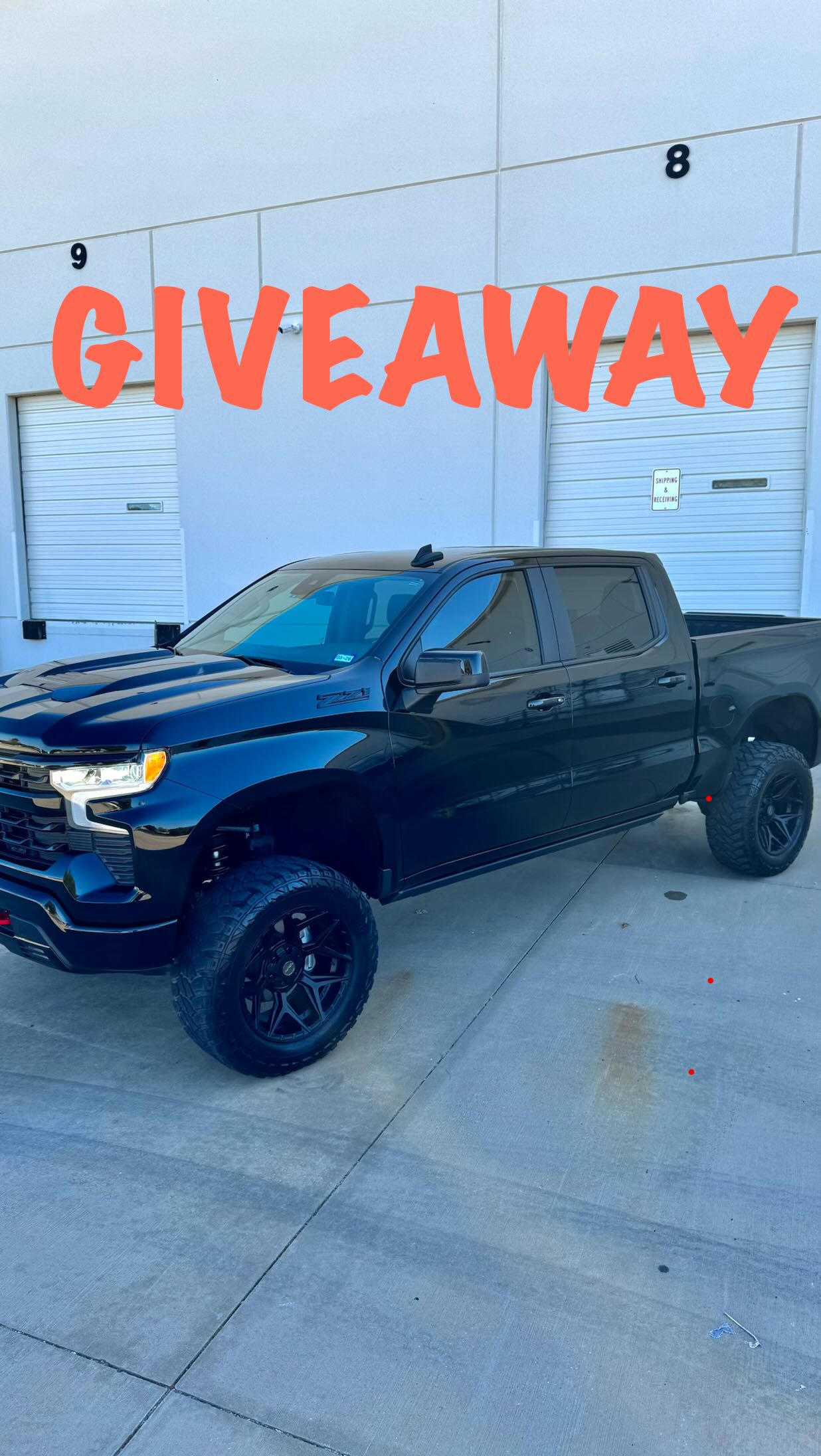 Instagram post by @trailbosstribe for Lasfit. Caption reads: GIVEAWAY RULES: •Follow @lasfitautolighting •Tag 2....