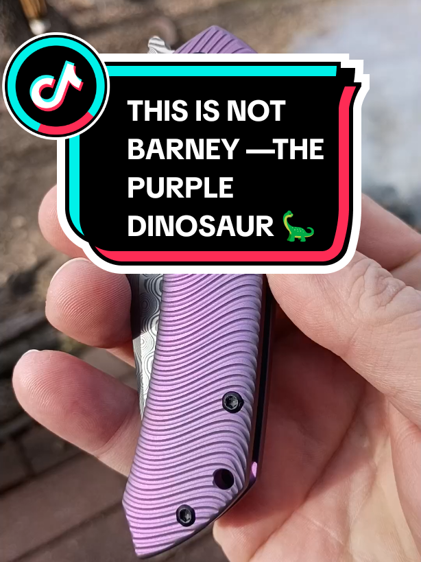 TikTok post by @relentless_blades for Kanseptknives. Caption reads: [...] Blade) Sparrow Knife Designed #KanseptKnives....