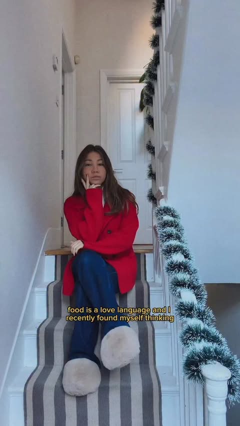 Instagram post by @tamsinamy for Dishoom. Caption reads: ad food is a love language that my husband and I....