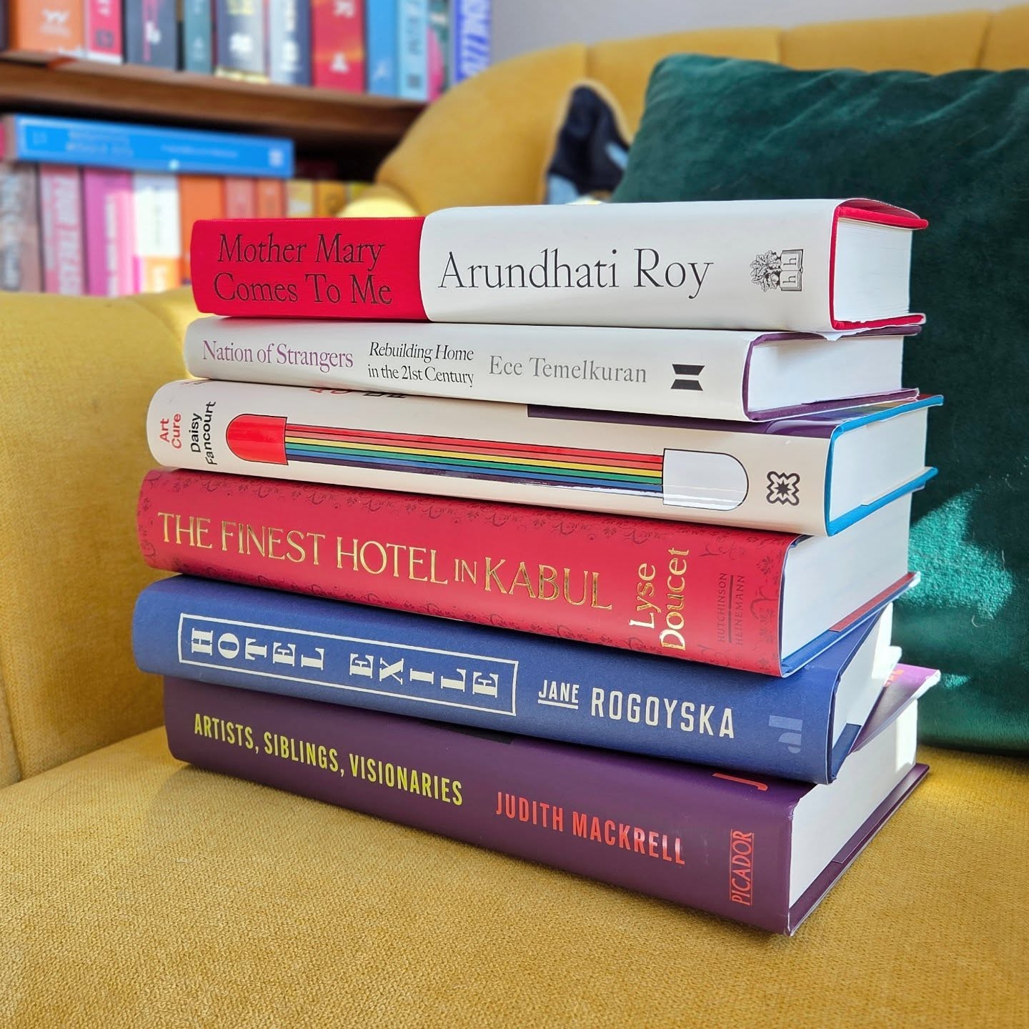 Instagram post by @whatsallyreadnext for Women's Prize. Caption reads: [...] to the shortlisted authors of the Women's....