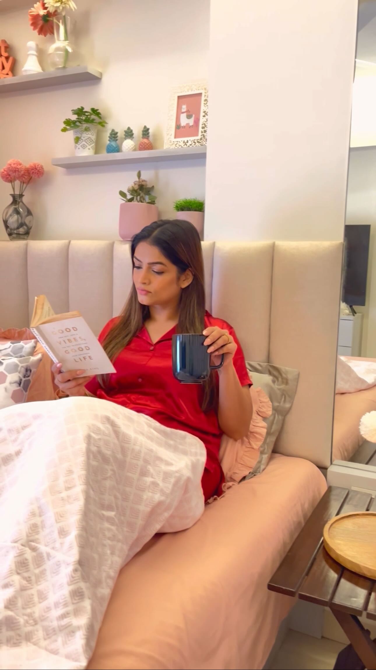 Instagram post by @why.not.neha for Dove. Caption reads: #AD Some days call for a glow recharge ✨
A few....