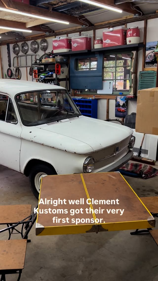 Instagram post by @clement_kustoms for Arccaptain. Caption reads: [...] been sent a new tool for the shop!....