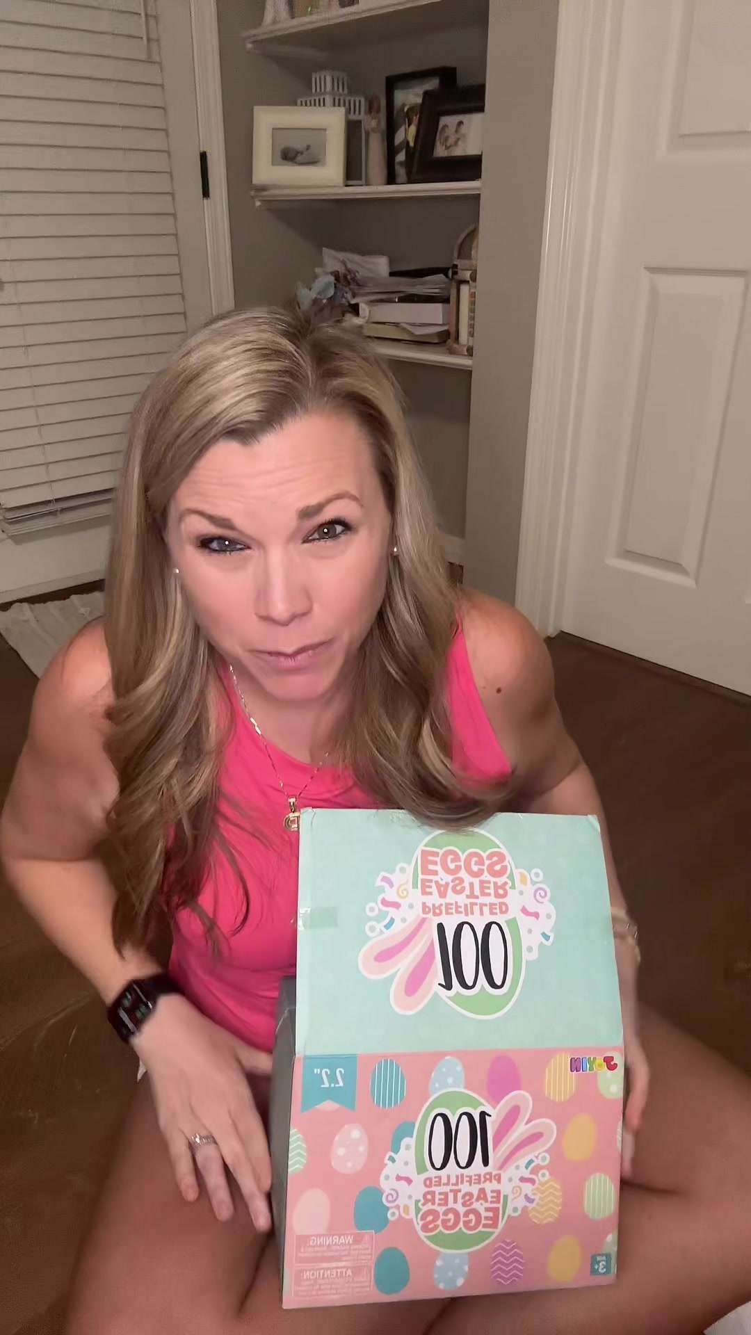 TikTok post by @momof2pp2022 for Joyfy. Caption reads: [...] eggs! What more could a mom ask for....