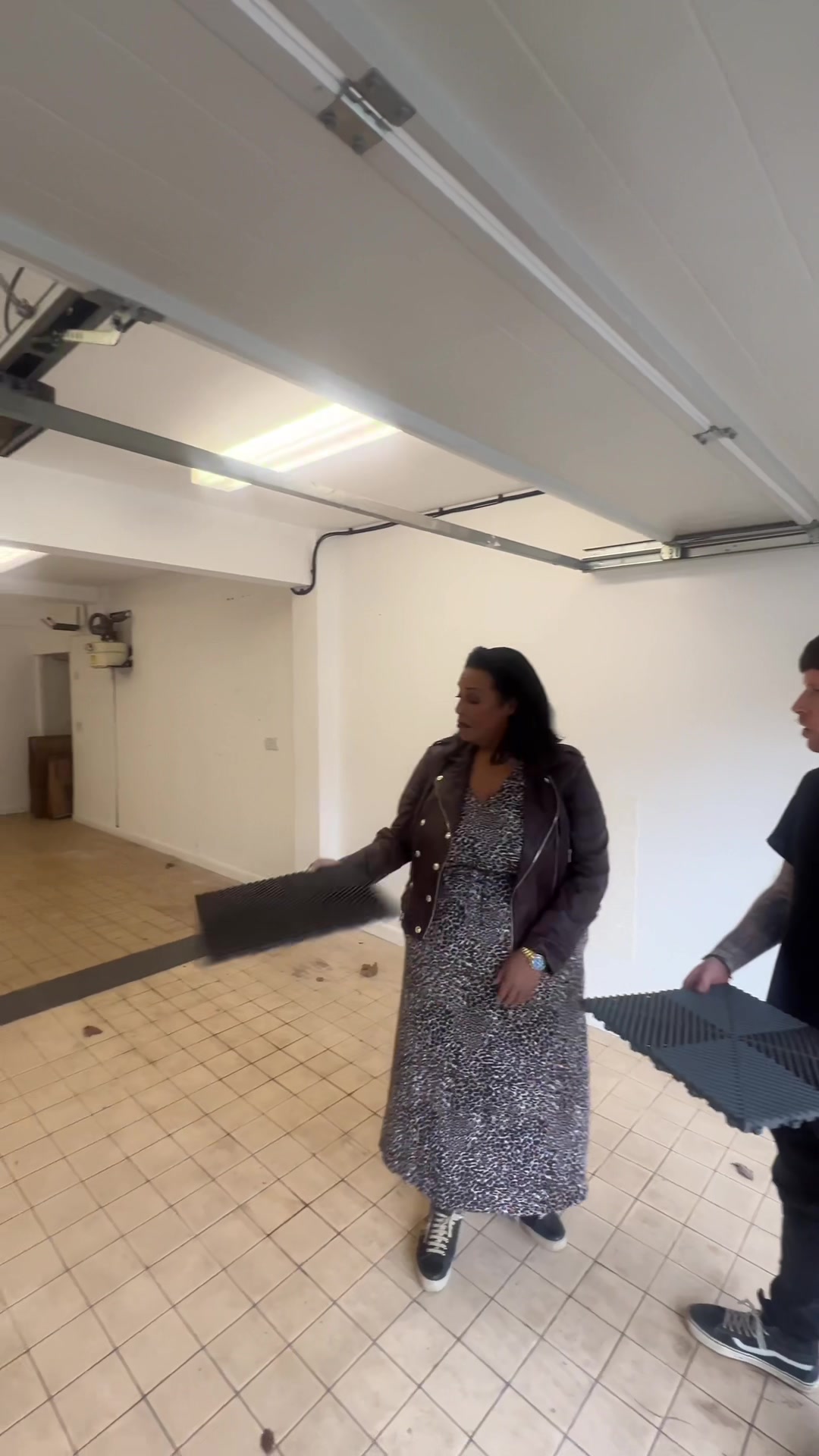 TikTok post by @alisonhammond for Garage Style Ltd. Caption reads: Big up to @Garage Style Ltd who designed and....