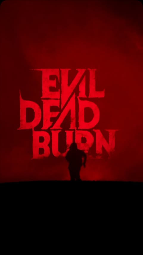 Instagram post by @_daudb for STUDIOCANAL. Caption reads: [...] YOURS? EVIL DEAD BURN IN CINEMAS NOW....